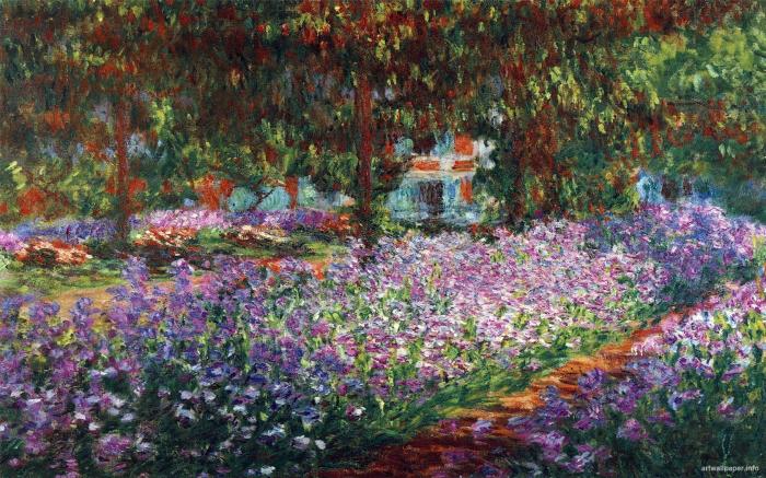 Monet impressionist claude painter giverny normandy eure founder